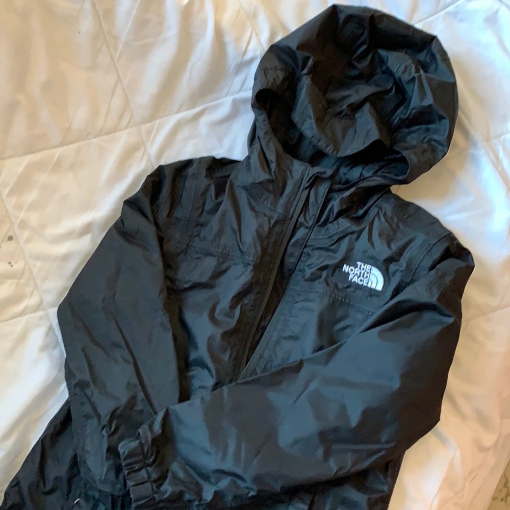 North Face reversible windbreaker for girls